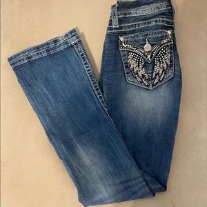 medium wash miss me jeans